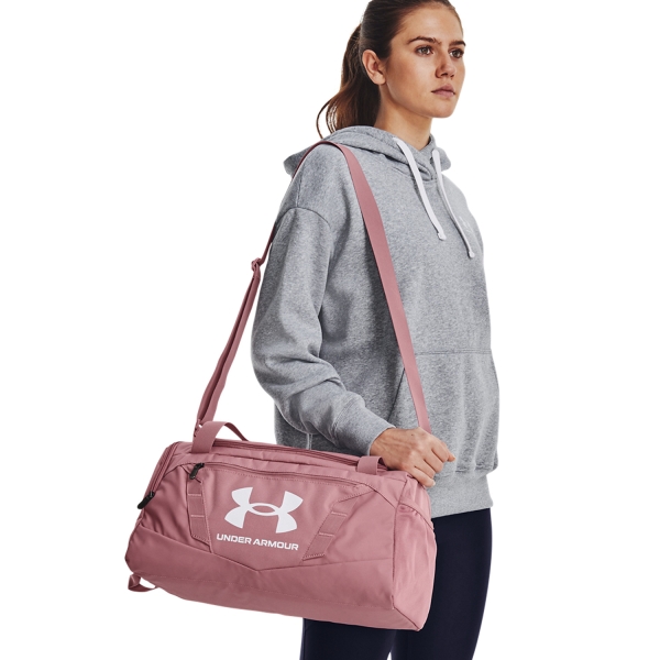 Under Armour Undeniable 5.0 Mini Duffle Bag - Pink Elixir/White