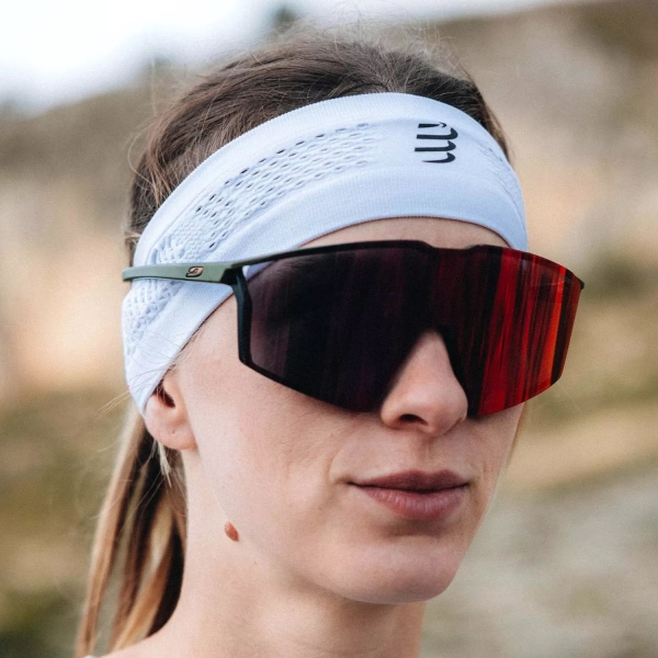 Compressport On/Off Thin Headband - White