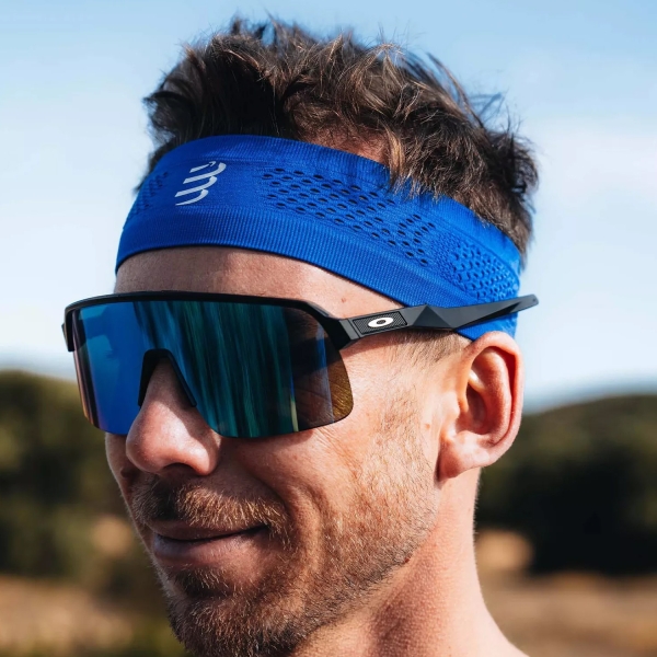 Compressport On/Off Thin Banda - Dazz Blue