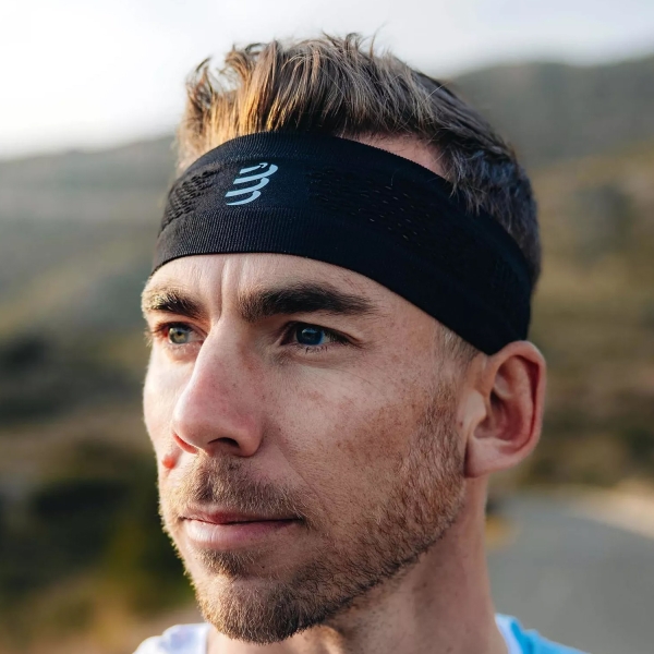 Compressport On/Off Thin Headband - Black