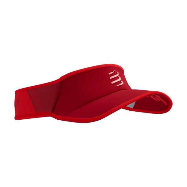 Gorra y Visera Compressport Ultralight Performance Visera  Samba Red XHWU3893050