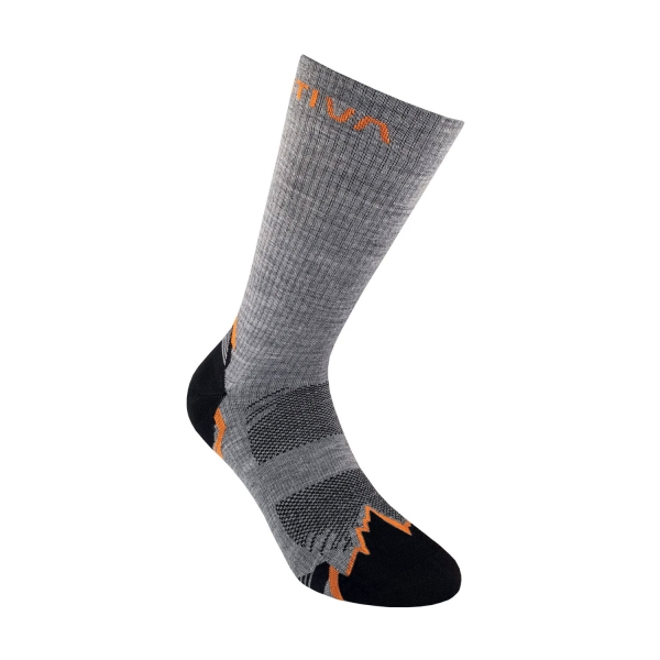 Running Socks La Sportiva Pro Socks  Grey/Hawaiian Sun 79B901208