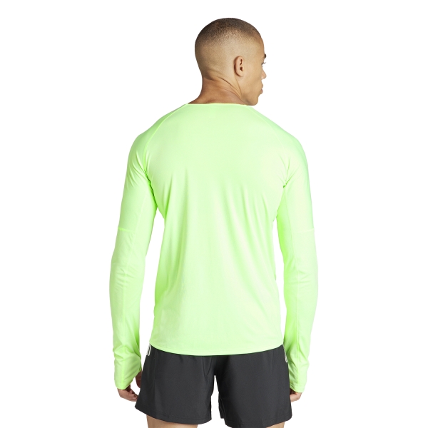 adidas adizero AEROREADY Camisa - Semi Green Spark/Aurora Black