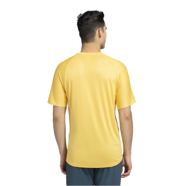 adidas adizero Heat.RDY Camiseta - Semi Spark/Grey Six