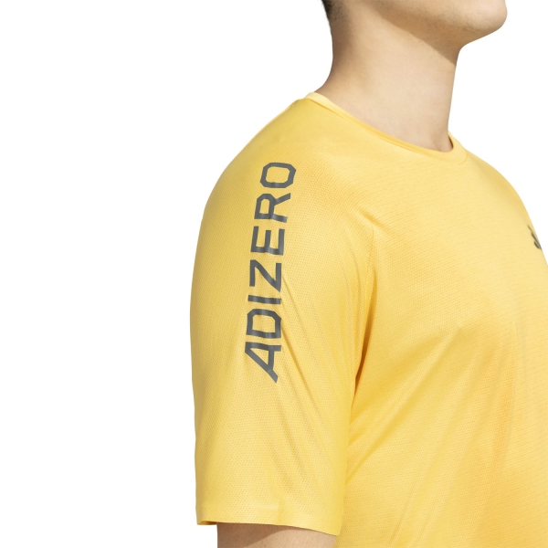 adidas Adizero Heat.RDY T-Shirt - Semi Spark/Grey Six