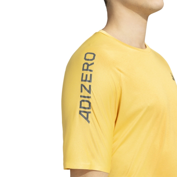 adidas adizero Heat.RDY Camiseta - Semi Spark/Grey Six