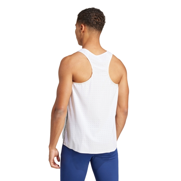 adidas adizero Promo Tank - White