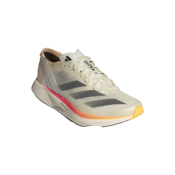 adidas Adizero Takumi Sen 10 - Ivory/Iron Metallic/White