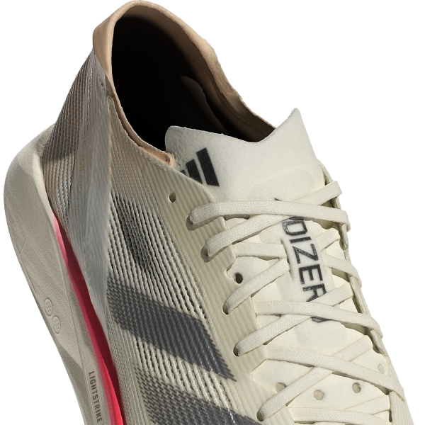 adidas adizero Takumi Sen 10 - Ivory/Iron Metallic/White