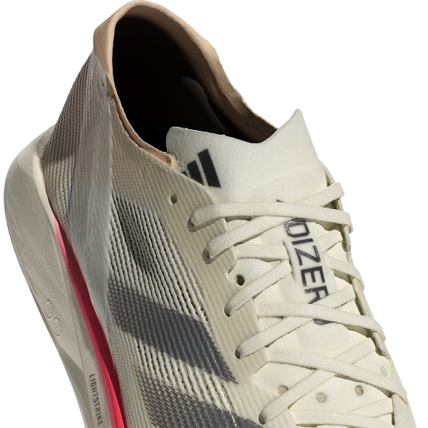 adidas Adizero Takumi Sen 10 - Ivory/Iron Metallic/White