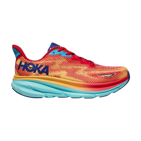 Running Woman Hoka Shoes and Clothing