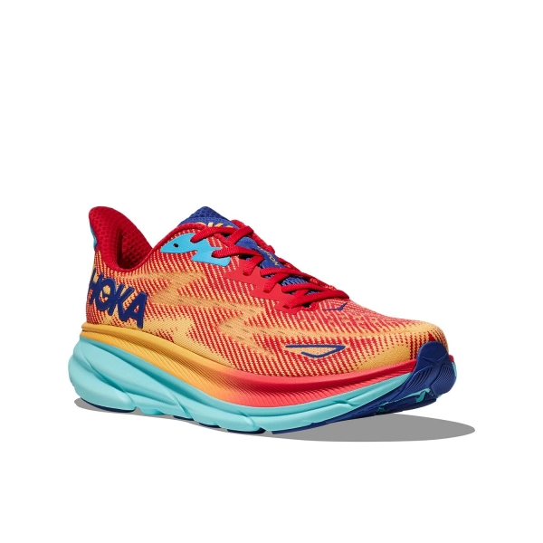 Hoka Clifton 9 - Cerise/Cloudless