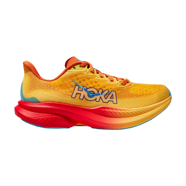 Women's Performance Running Shoes Hoka Mach 6  Poppy/Squash 1147810PYS