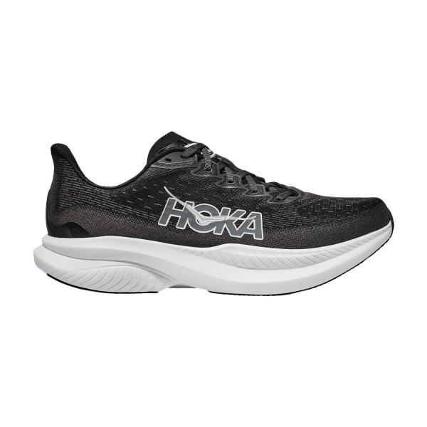 Men's Performance Running Shoes Hoka Mach 6  Black/White 1147790BWHT