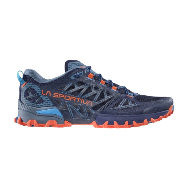 Men's Trail Running Shoes La Sportiva Bushido III  Deep Sea/Cherry Tomato 56S643322