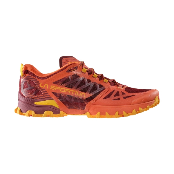 Men's Trail Running Shoes La Sportiva Bushido III  Cherry Tomato/Sangria 56S322320