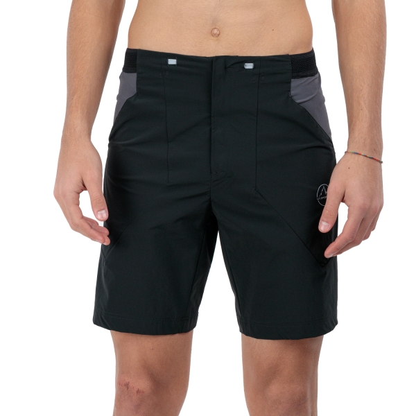Shorts e Pantalone Outdoor Uomo La Sportiva Guard 9in Pantaloncini  Black/Carbon P58999900