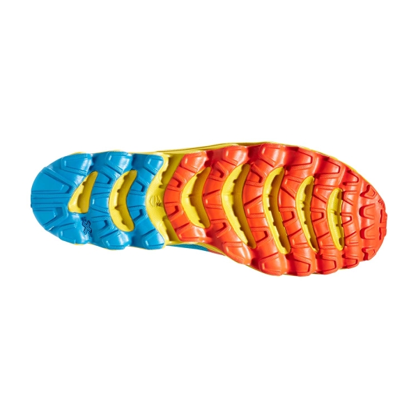 La Sportiva Helios III - Cherry Tomato/Tropic Blue