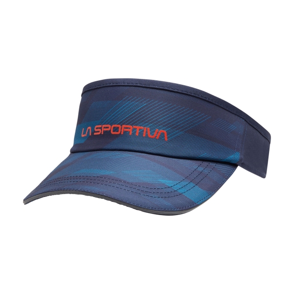 Hats & Visors La Sportiva Skyrun Visor  Deep Sea/Tropic Blue Y68643614