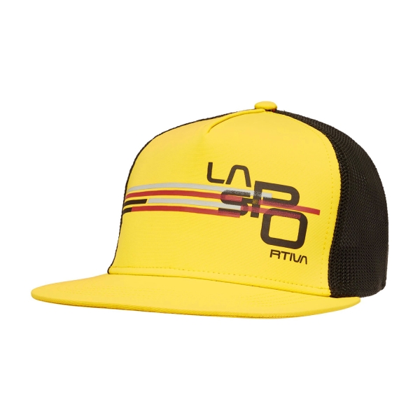 Cappellini e Visiere La Sportiva Stripe Cube Cappello  Yellow/Black Y83100999