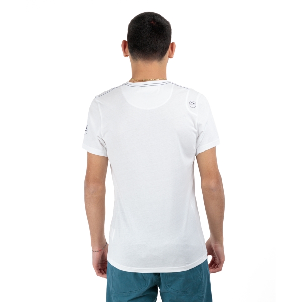 La Sportiva Van Camisa - White/Deep Sea