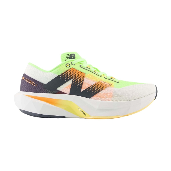 Zapatillas Running Performance Mujer New Balance Fuelcell Rebel v4  White WFCXLA4