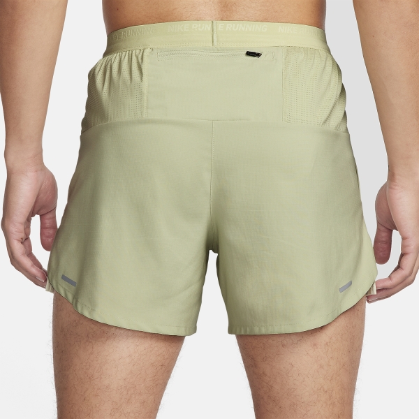 Nike Dri-FIT Stride 5in Shorts - Olive Aura/Dark Stucco/Reflective Silver