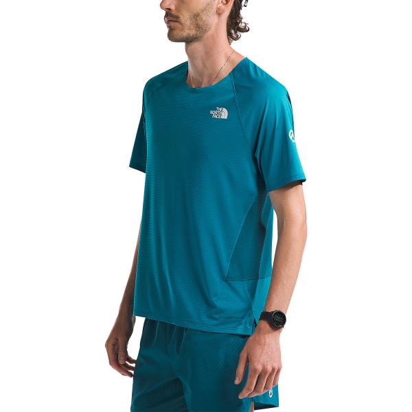 Camisetas Running Hombre The North Face Summit High Camiseta  Sapphire Slate/Blue Mos NF0A7ZTRSOL