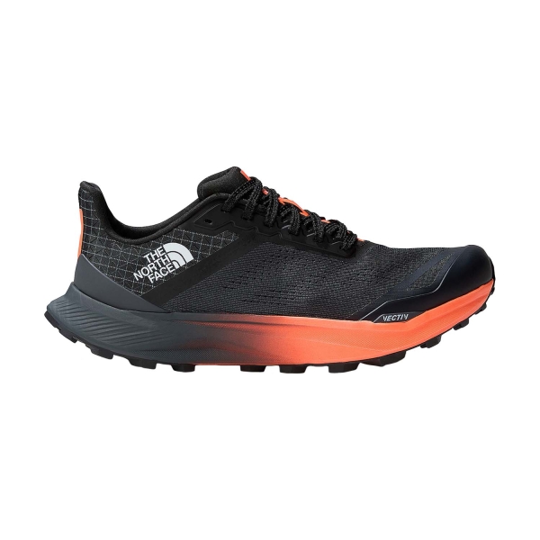 Men's Trail Running Shoes The North Face Vectiv Infinite 2  Asphalt Grey/Vivid Flam NF0A7W5M3KI
