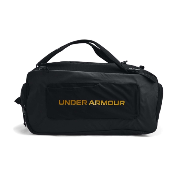 Under Armour Contain Duo Bolso Medio - Black/Metallic Gold