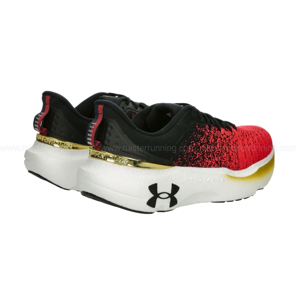 Under Armour Infinite Elite - Black/Solar Red/Metallic Gold