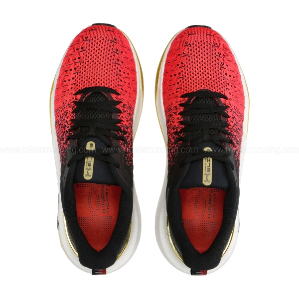 Under Armour Infinite Elite - Black/Solar Red/Metallic Gold