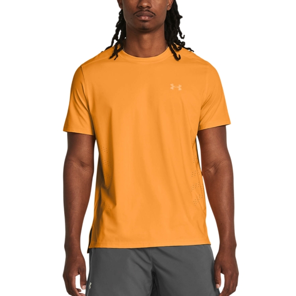 Men's Running T-Shirt Under Armour Launch Elite TShirt  Nova Orange/Reflective 13826480803