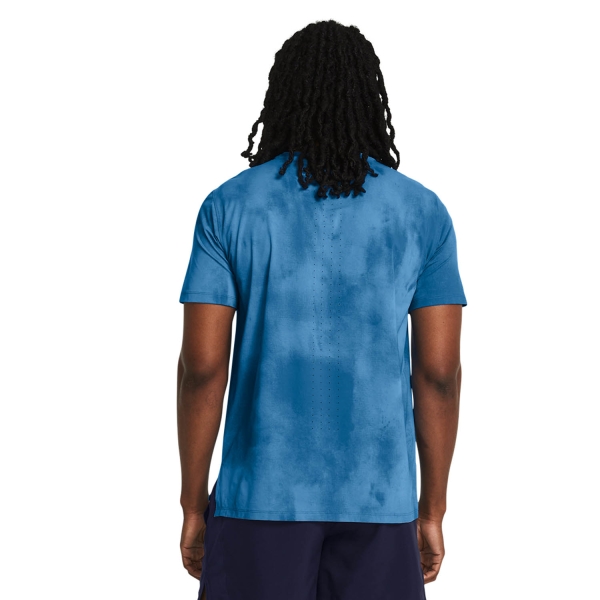 Under Armour Laser Wash T-Shirt - Splash/Photon Blue/Reflective