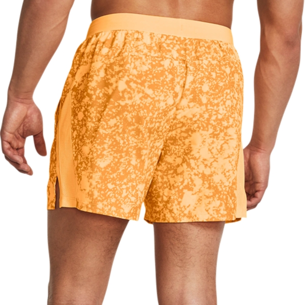 Under Armour Launch 5in Shorts - Nova Orange/Reflective