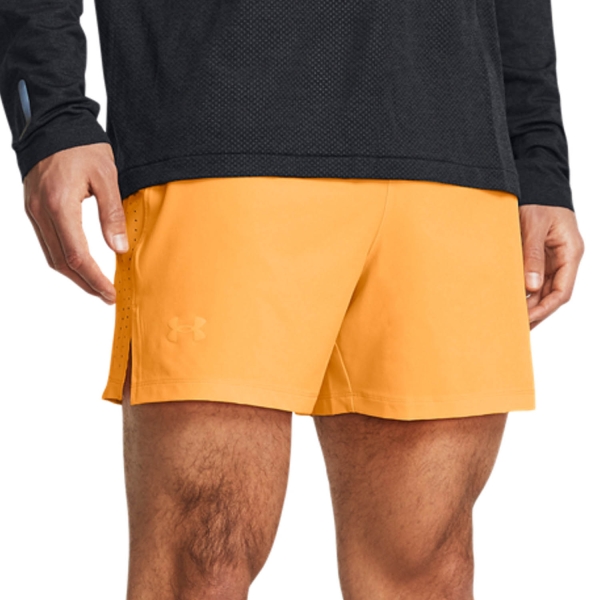 Men's Running Shorts Under Armour Launch Elite 5in Shorts  Nova Orange/Reflective 13765090803
