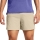 Under Armour Launch Logo 5in Shorts - Khaki Base/Silt/Reflective