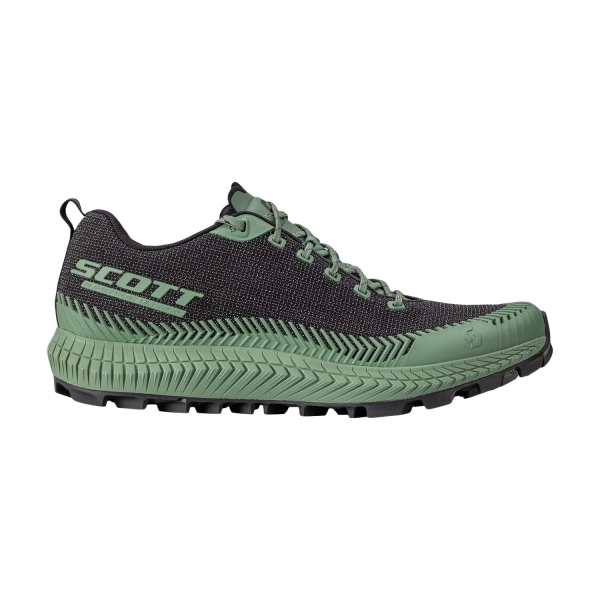 Men's Trail Running Shoes Scott Supertrac Ultra RC  Black/Frost Green 2676827133