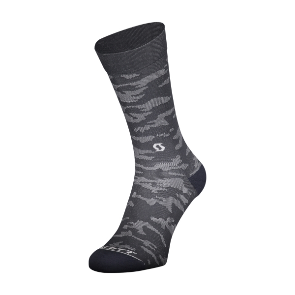 Running Socks Scott Trail Camo Socks  Dark Grey/White 2752431067