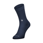 Scott Performance No Shortcuts Crew Calze - Midnight Blue/White
