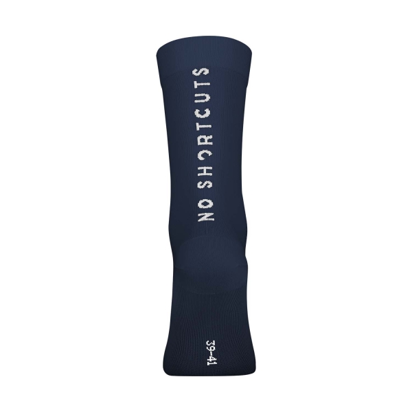 Scott Performance No Shortcuts Crew Calze - Midnight Blue/White