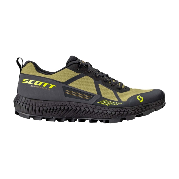 Men's Trail Running Shoes Scott Supertrac 3  Mud Green/Black 2878207158