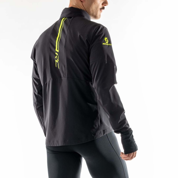 Scott RC Run Jacket - Black/Yellow