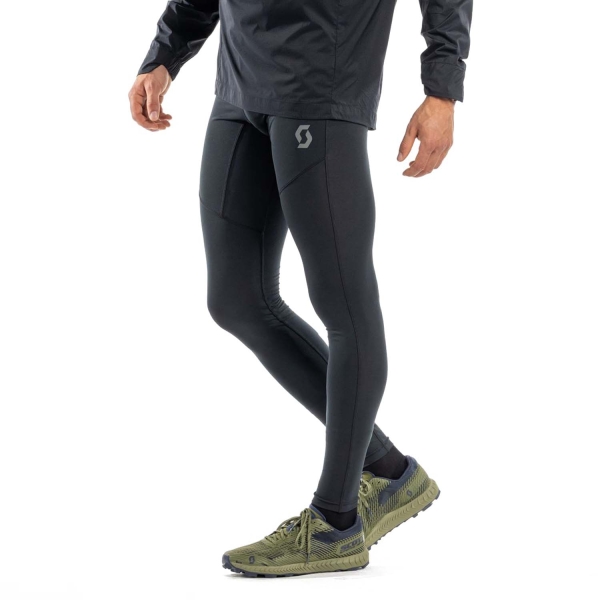 Men's Running Tights and Pants Scott Endurance Tights  Black 4032580001