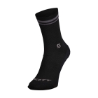 Scott Merino Crew Calcetines - Black/Dark Grey