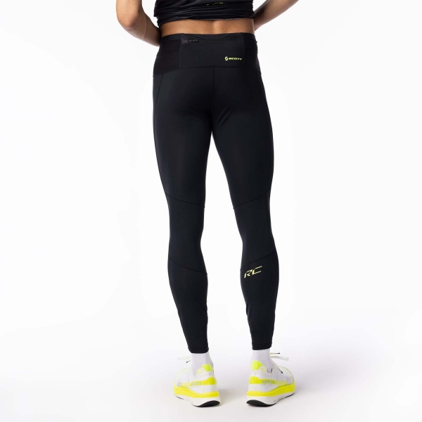 Scott RC Run Tights - Black/Yellow