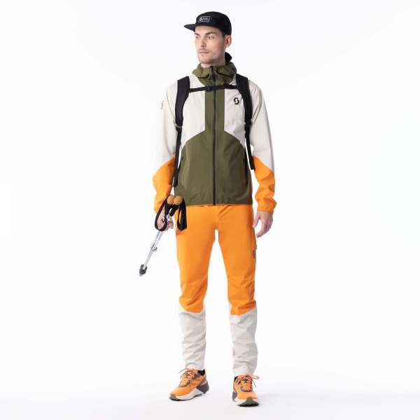 Scott Explorair Light Dryo 2.5 L Pantalones - Flash Orange/Dust White