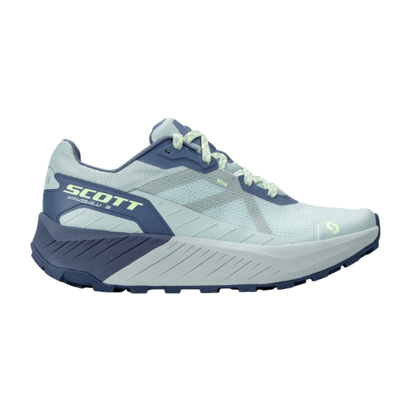 Women's Trail Running Shoes Scott Kinabalu 3  Fresh Green/Metal Blue 4177877735