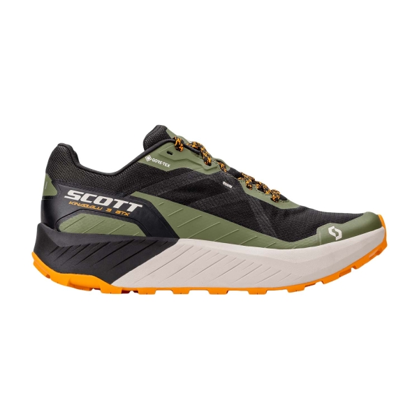 Men's Trail Running Shoes Scott Kinabalu 3 GTX  Black/Flash Orange 4177887748