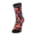 Scott Graphic Crew Socks - Vivid Purpe/Astro Red